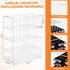 Colingmill 144 Acrylic Marker Organizer for Markers, Extra Large Art Marker Storage Rack for Desk, Durable Pencil
