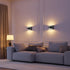 3 10W 1 Pack) TingMiao Black Modern LED Wall Sconce, Colors Indoor Wall Lights, Hardwired Up and Down Aluminum Wall
