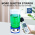 5000ml LED Digital Magnetic Stirrer, Stainless Steel Mixer with Stir Bar for Sauces, Yeast Starters, Lab (No Heating)