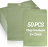 Whaline 9 x 12 Inch Clasp Envelopes, Manilla Gummed Mailing Envelopes with Clasp Closure for Office Supplies (50Pcs)