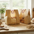 15.7x10.2x5.1in Packaging 50Pcs Extra Large Paper Bread Bags for Homemade Bread with Window&Sticker for Supersized