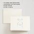 Pack, 10 10 Minted Thank You Cards Thank You Cards with Envelopes, Blank Card, Blue Bow Design, Baby Shower, New Mom