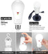 Emotionlite Rechargeable Emergency Light Bulb 1800mAh Battery Backup for Home Power Failure, 1 Pack