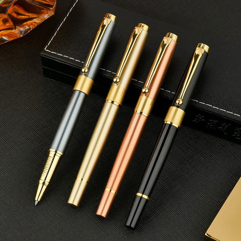 Ballpoint Pen Black Refill, Luxury 0.5mm, Best Gift Set for Men & Women, Professional Executive Office