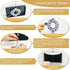 3 10W 1 Pack) TingMiao Black Modern LED Wall Sconce, Colors Indoor Wall Lights, Hardwired Up and Down Aluminum Wall