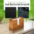 AdirHome 4.8" 11.6" 7.8" Countertop Commercial Bamboo Paper Towel Dispenser x x - Wall Mount or for Multifold Hand