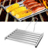 Stainless Steel Hot Dog, Non-Stick Surface with 5 Sausage Capacity for BBQ,