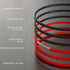 18 gauge flexible Electrical wire 25FT Black and 25FT Red Extension Cable 18AWG Stranded oxygen free copper wire for Automotive solar panel led lamps strip lighting marine boat battery(18/2-25FT)