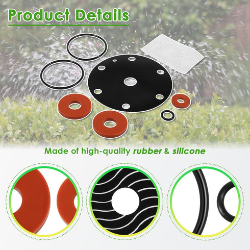 Replacement Kit for Wilkins 3/4"-1" Model 975XL, Rubber Repair Kit for Backflow Preventer