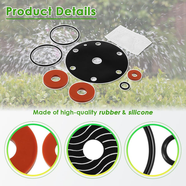 Replacement Kit for Wilkins 3/4"-1" Model 975XL, Rubber Repair Kit for Backflow Preventer