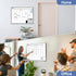 Dry Erase Calendar Whiteboard for Wall Hanging, 24"x18" Monthly White Board Calendar with Sturdy Aluminum Frame