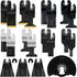 Yuanshikj 30PCS Mix Metal Wood Plastics Universal Oscillating Multitool Saw Blades, Professional Quick Release Kits