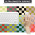 iCasso Checkered Desk Mat, Cute XXL Large Mouse Pad for Desk Cover, Anti-Slip Big Mousepad with Stitched Edges
