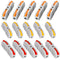 60Pcs Lever Nuts Wire Connectors, 1 to 1 Inline Electrical Kit for Quick Connect 28-12 AWG