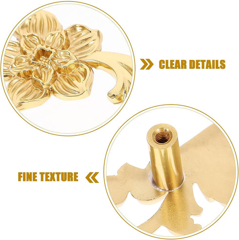 148mm Abaodam Brass Cabinet Handle Double Hole Metal Pulls for Dresser Drawer Kitchen Cupboard Door Knobs Hardware
