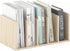 Furinno Hermite Desktop Bookshelf Storage Organizer, Home Office Supplies, Bauhaus Oak