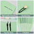 JARLINK 7 Pockets Expanding File Folder - A4 Size Accordion File Folders - Portable Document Organizer - Macaron Green