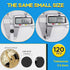 Refrigerator Magnets, 120 Pcs Rare Earth Neodymium Fridge Magnets, Premium Tiny Round Disc for Crafts and Office Use.