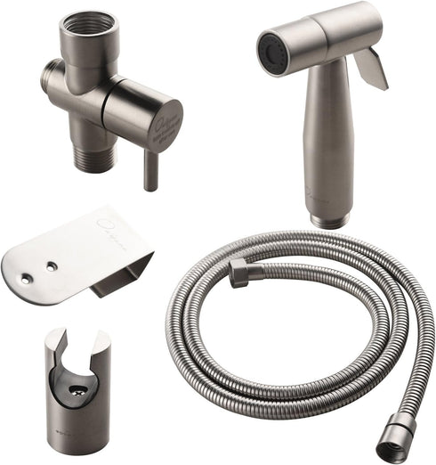 Ownace Brushed Nickel Hand Held Bidet Sprayer Qualitied Stainless Steel Diaper Sprayer Shattaf