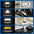 4 Electric Spin Scrubber, Upgraded Bathroom Cleaner, Power Shower Cleaning Brush with Extendable Handle & Brush Heads