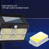 Generic 19ft 220 3 Solar Outdoor Lights, Solar Powered Motion Sensor Lights, with Wide Degrees Solar Wall Security