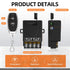 8V/12V/24V/48V/72V/86V 30A 328ft RVBOATPAT Wireless Remote Switch DC Relay RF Remote Control Long Range for Anti-Theft