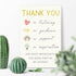 Cheeklee Thank You Card for Teacher Mentor Coach, Appreciation Greeting for Guidance, Support, and Inspiration