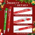 Qilery 48 Pcs Christmas Pens Bulk, Black Ink Stylus Tip, Xmas Holiday Ballpoint Novelty Funny Pens for Coworkers Gifts