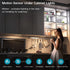 Closet 3-Color Dimmable Counter (2, 12 inch) Motion Sensor Under Cabinet Lighting-Magnetic Rechargeable Lights