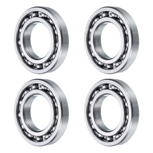 uxcell 4 Pcs 16005 Deep Groove Ball Bearing, 25mm x 47mm x 8mm High Carbon Chrome Steel Z0