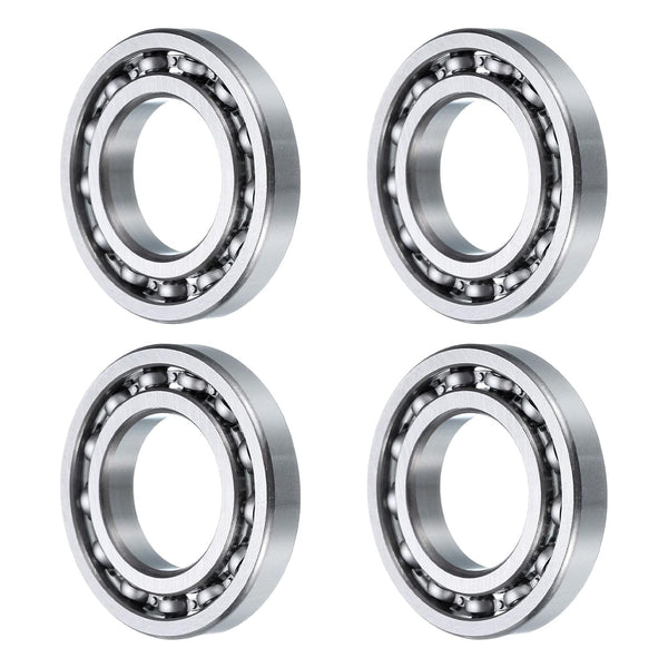 uxcell 4 Pcs 16005 Deep Groove Ball Bearing, 25mm x 47mm x 8mm High Carbon Chrome Steel Z0