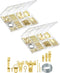 Mr. Pen Picture Hanging Kit, 410pc Gold, Hangers, Nails for Hanging Pictures, Wall Hooks, Frame Hanging Hardware