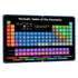 Bigtime Signs Periodic Table with Real Elements - 24x16-Inch Chemistry Chart for Classroom and Study Spaces