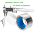 Extra Thick Aluminum Foil Duct Tape, High Temp Heavy Duty 2 inch x 13 YD Silver for HVAC Ductwork