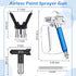Zhengmy 12 Nozzle (109,213,313,413,515) Pcs Airless Paint Sprayer Gun with Guard Spray Tips and Airless Paint Spray Gun
