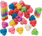 Stacking Mini Erasers - Stationery Set with 144 Pieces for Creative School Supplies.