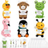 FineCheer 6 Set Employee Appreciation Gifts Emotional Crochet Animals for Coworkers Positive Support