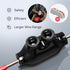 5 Pack Insulated Inline Splice Connector 2-14 AWG Aluminum to Copper Wire Connectors, 5/32" Slotted Allen Hex