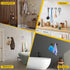 4 Pack Towel Hooks, Wall Mounted Bathroom Coat Hook, SUS304 Stainless Steel Hooks for Bedroom Kitchen Office