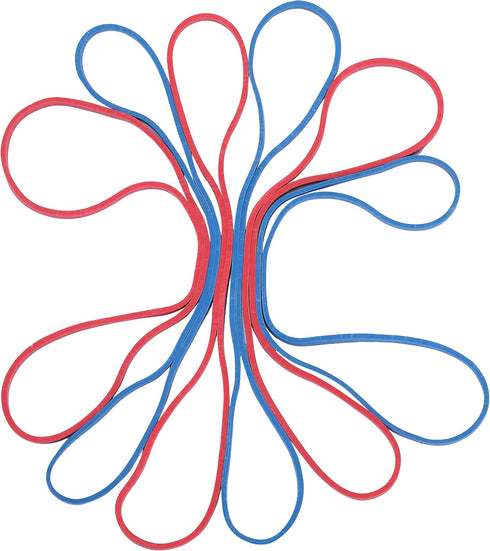 Mr. Pen Large Rubber Bands, 110 Pack, Blue and Red, Extra Large Office Supplies