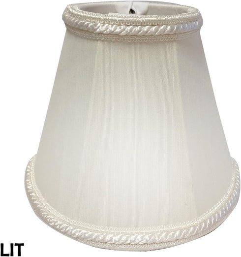 CS-114EG 2.5 5 4.25, Royal Designs, Inc. Decorative Trim Empire Chandelier Shade, x x Eggshell