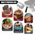 Popcorn Scoop and Salt Shaker, Stainless Steel Scooper for Filling Foods into Bags, Home Theater Popcorn Machine