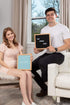 Sharing Plastic Letters, 300 White Felt Letter Board Accessory with 0.75' Letters