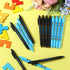 Jetec 100 Pcs Autism Awareness Pens Bulk, Inspirational Retractable Ballpoint Pens for Mental Health Classroom Office