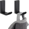 APLusee 2 Pack Bath Robe Hook, 304 Stainless Steel L Shape Coat Holder for Bathroom Home Accessories