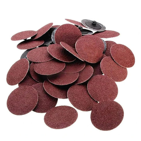 lkhasdu 4 Way Keys 100pcs 2inch Grit Roll Lock Quick Change Sanding Discs