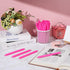 Fulmoon 50 Pcs Ballpoint Pens Bulk, Comfortable Writing, Medium Point 1.0 mm for Teacher Student Supplies