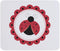 CafePress Ladybug Circle Mousepad Non-Slip Rubber Gaming Mousepad