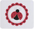 CafePress Ladybug Circle Mousepad Non-Slip Rubber Gaming Mousepad