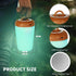 1 13-Color GlowLite - LED Night Light with Remote, Changing Ambiance Light for Living Room, Dining Table & Camping